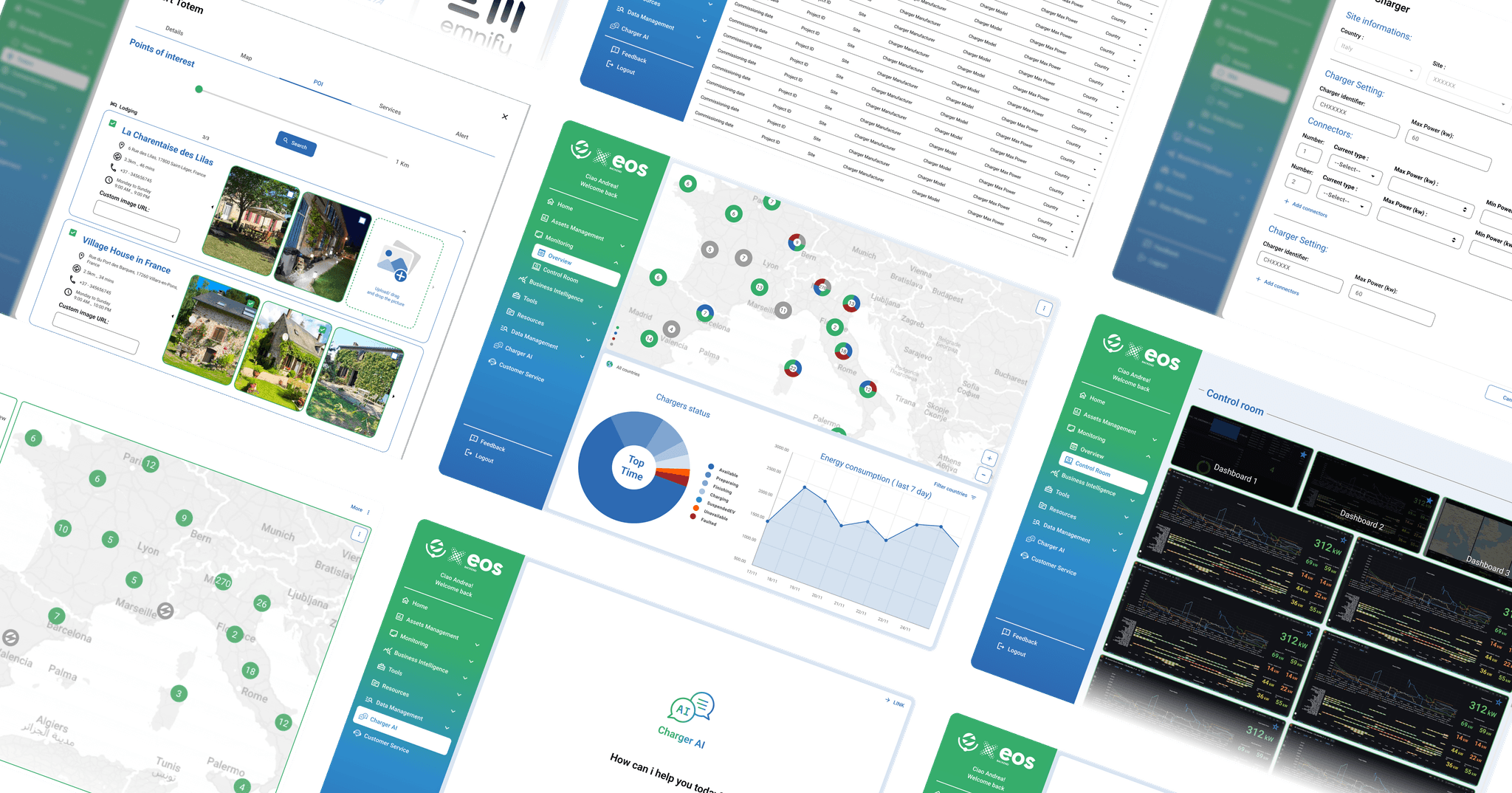 Final UI of the Atlante platform