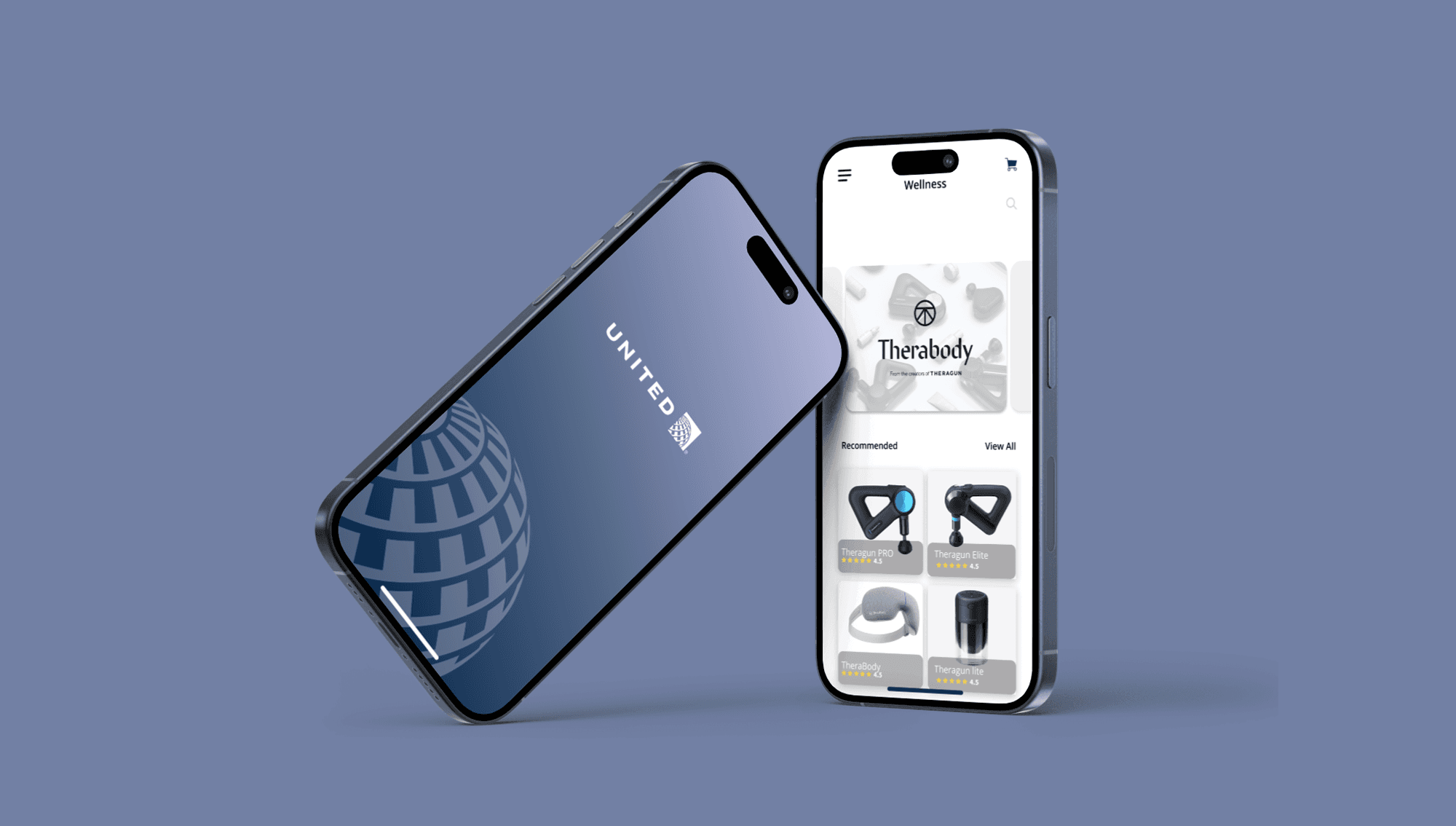 United Airlines On board Services — project cover