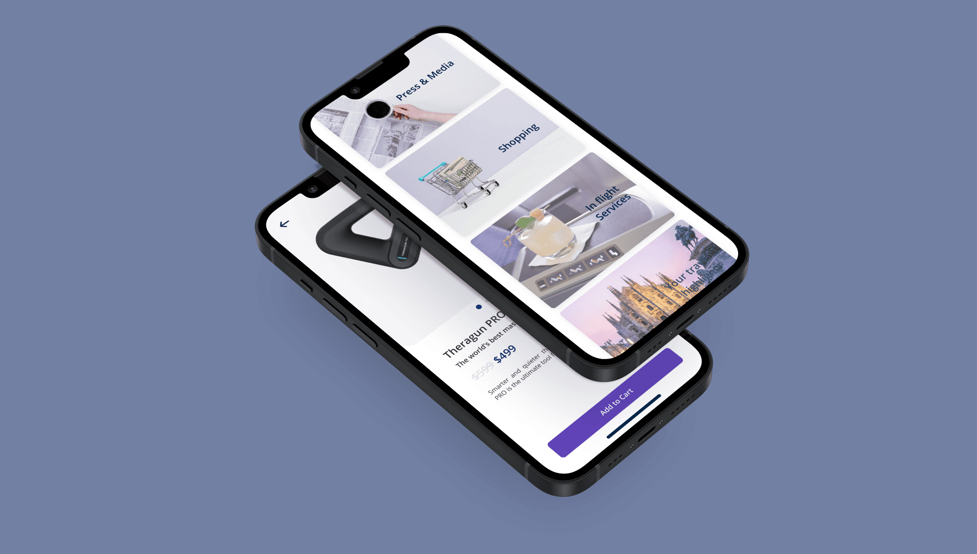 Onboard services experience overview